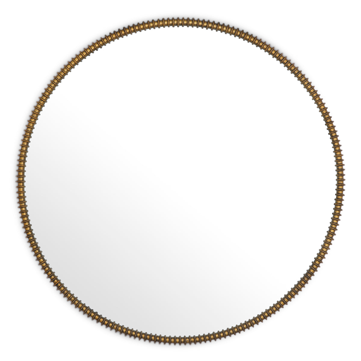 Mirror Vezzola vintage brass finish by Eichholtz