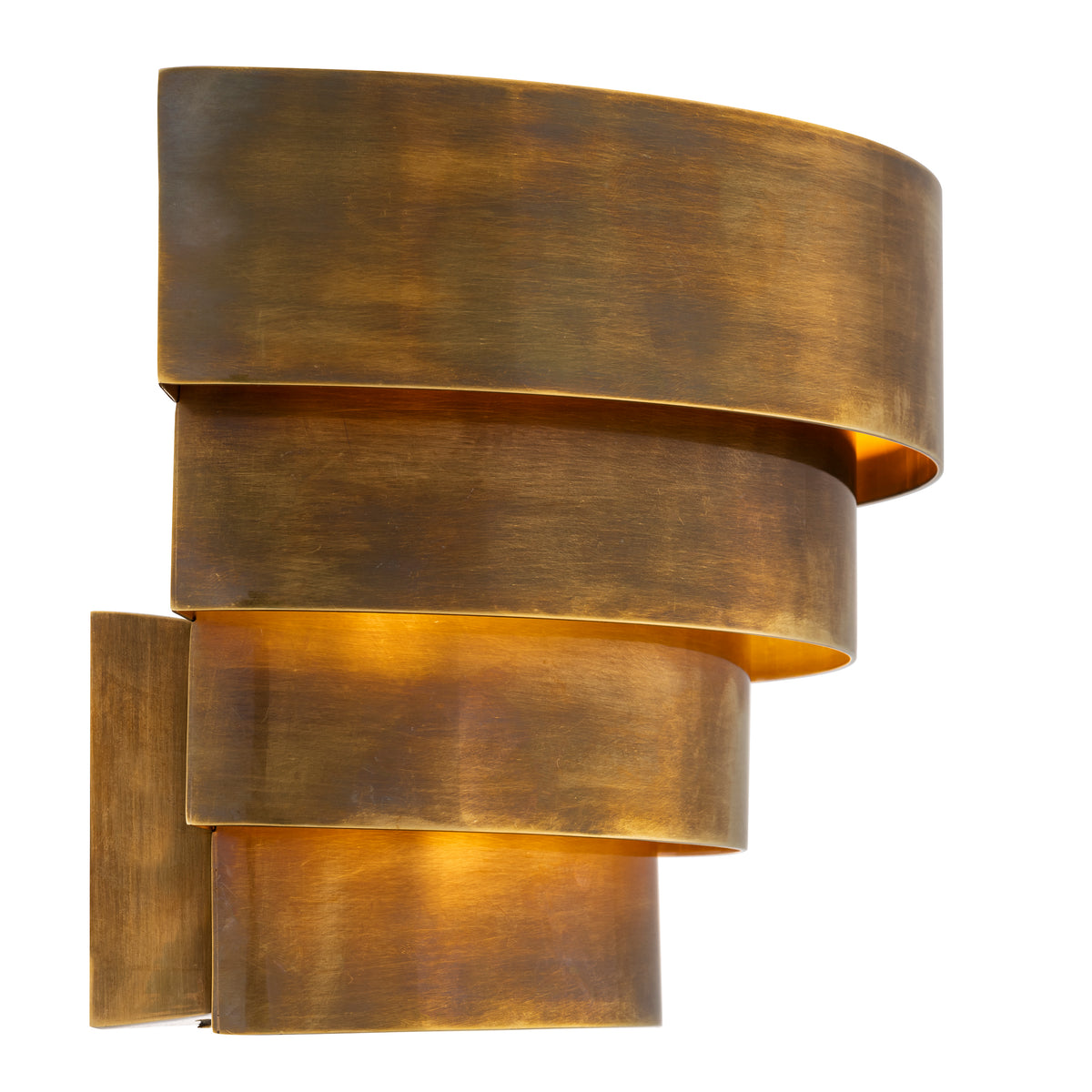 Wall Lamp Rizzi Single vintage brass finish by Eichholtz
