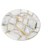Tray Sonora Round agate stone by Eichholtz