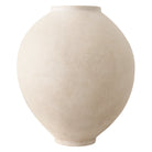 Vase Moon Jar sandstone finish M by Eichholtz