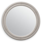 Mirror Bastioni leather look by Eichholtz
