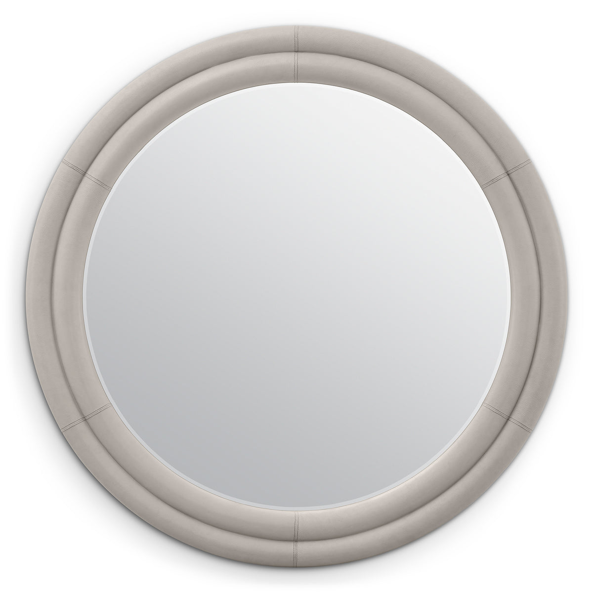 Mirror Bastioni leather look by Eichholtz