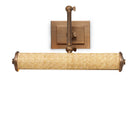 Wall Lamp Luca S rattan antique brass finish by Eichholtz