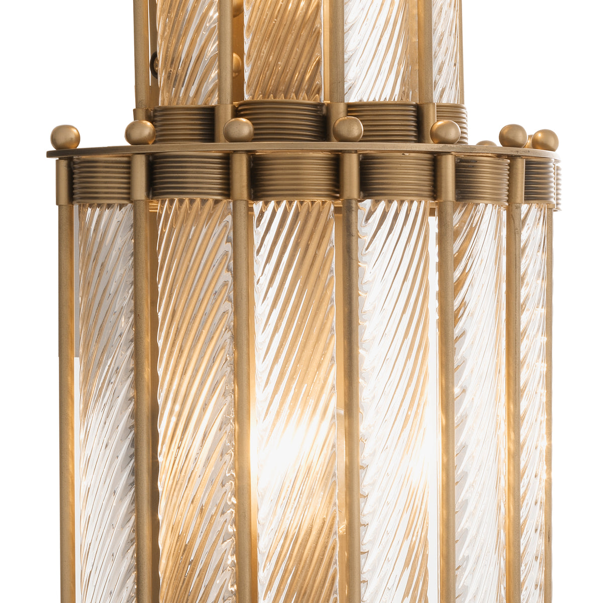 Wall Lamp Tiziano XL antique brass finish by Eichholtz