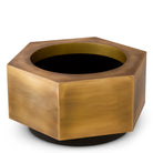 Planter Montura low vintage brass finish by Eichholtz