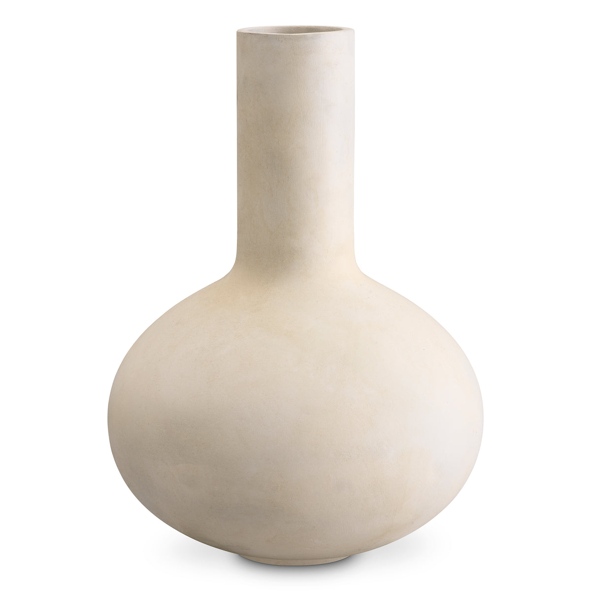 Vase Moon Jar sandstone finish S by Eichholtz
