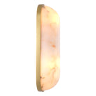 Wall Lamp Sumo antique brass finish alabaster by Eichholtz