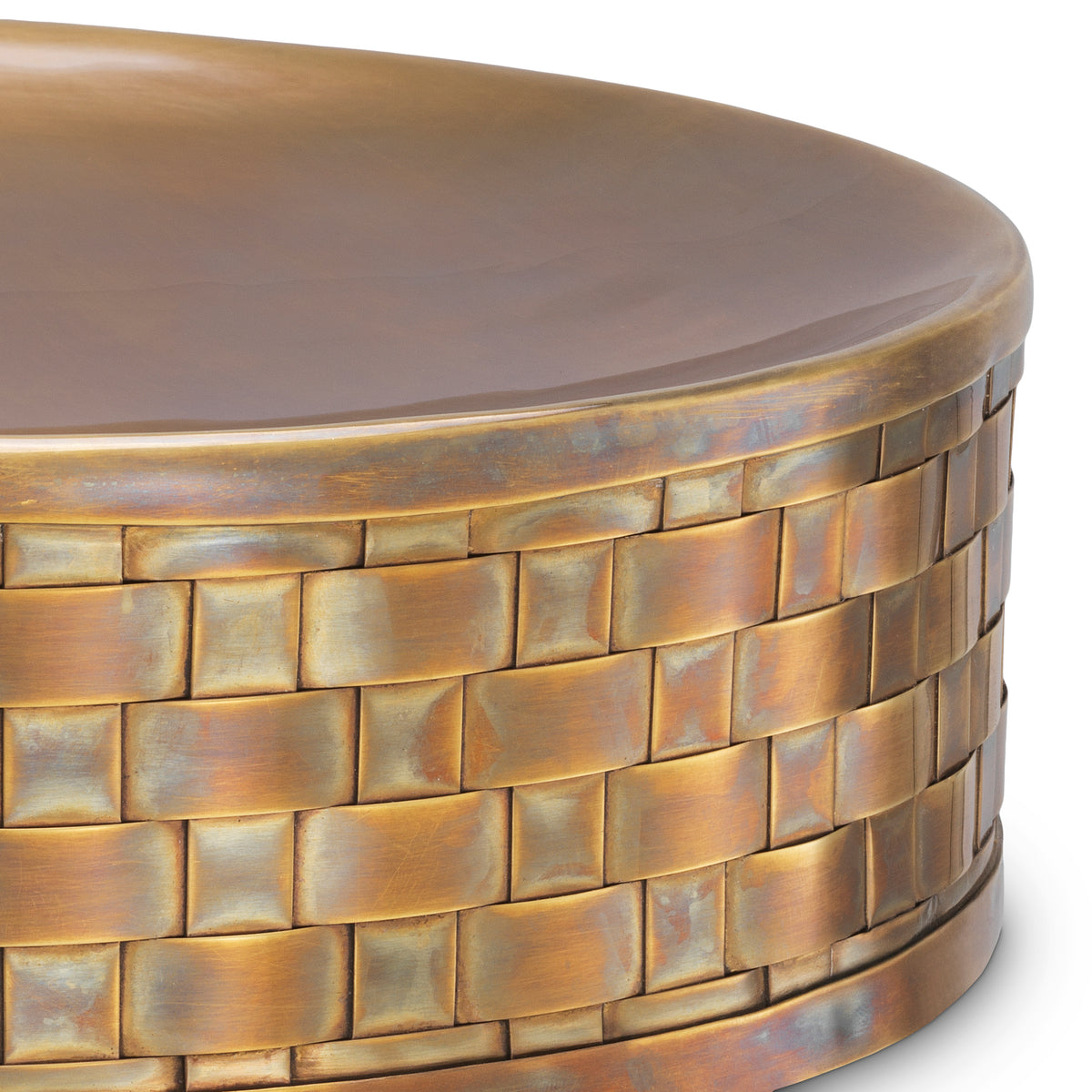 Bowl Lausanne vintage brass finish by Eichholtz