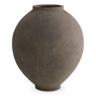 Vase Moon Jar taupe finish M by Eichholtz