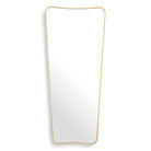 Mirror Vivienne L brushed brass finish by Eichholtz