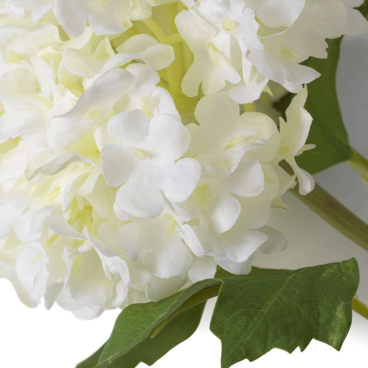 Bouquet of Hydrangeas snowball white real touch 36 pcs by Eichholtz