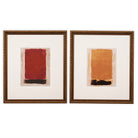 Print Abstract Art by Clément Garnier set of 2 by Eichholtz