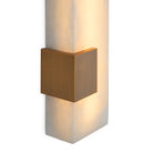 Wall Lamp Furore antique brass finish alabaster by Eichholtz