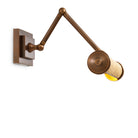 Wall Lamp Luca S rattan antique brass finish by Eichholtz