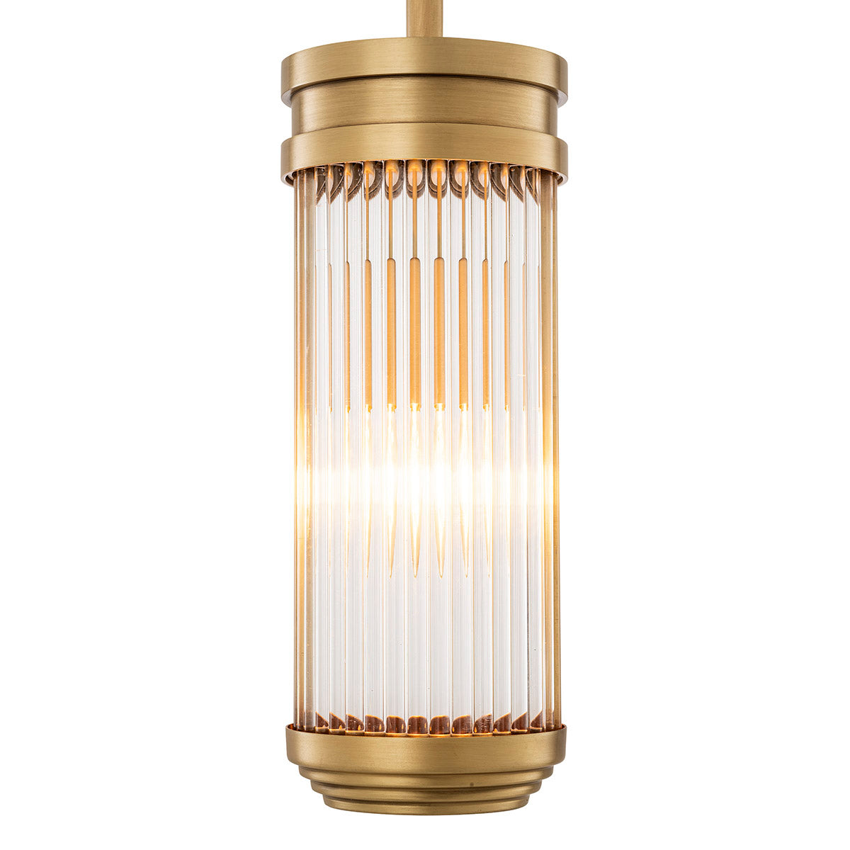 Pendant Rousseau S antique brass finish by Eichholtz