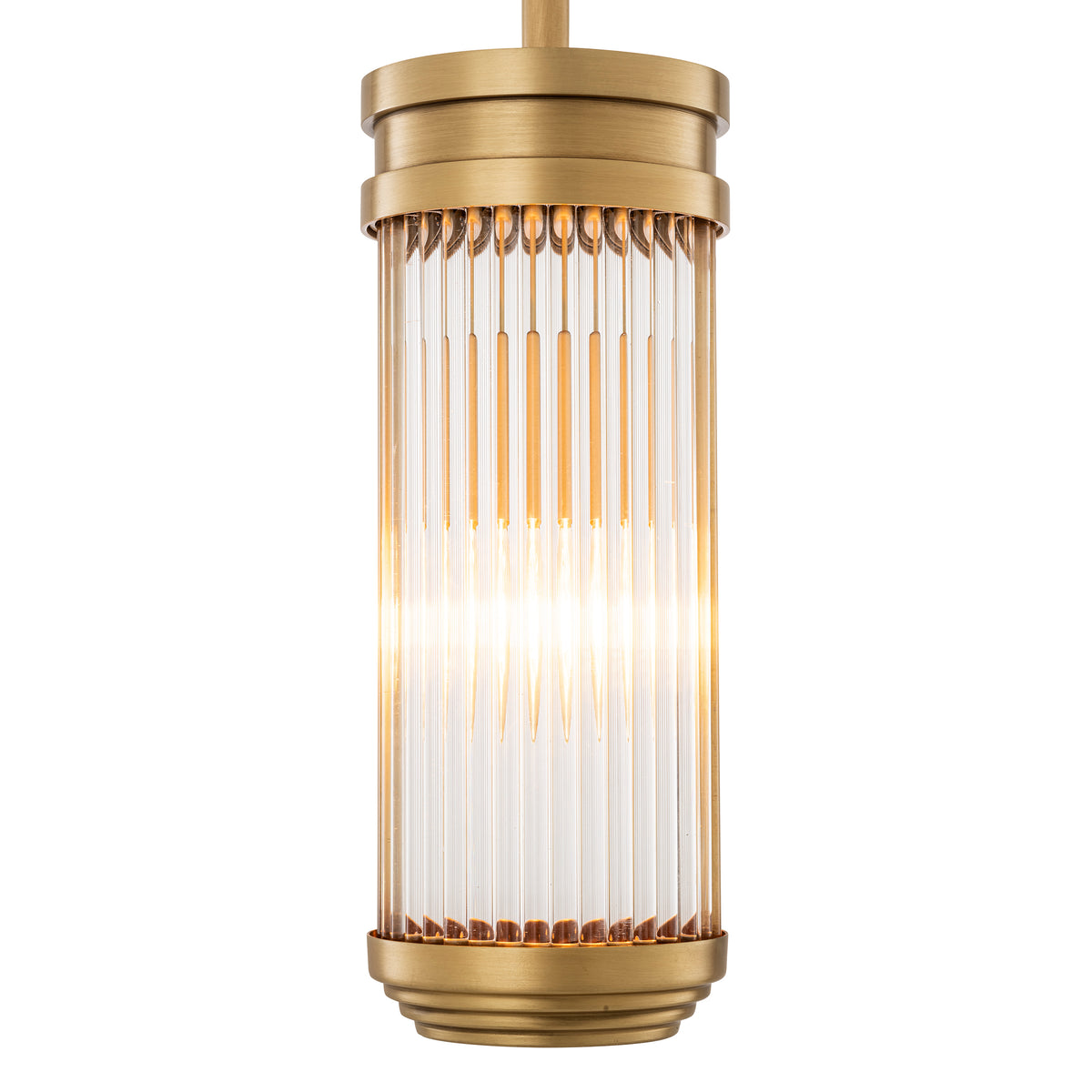 Pendant Rousseau S antique brass finish by Eichholtz