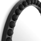 Mirror Kenton round classic black finish by Eichholtz