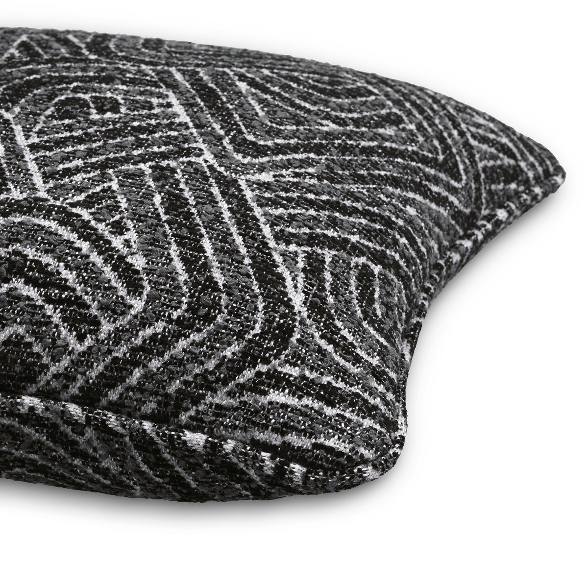 Cushion Camari S black by Eichholtz