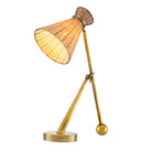 Table Lamp Kon Tiki rattan by Eichholtz
