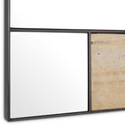 Mirror Cosimo travertine bronze finish by Eichholtz