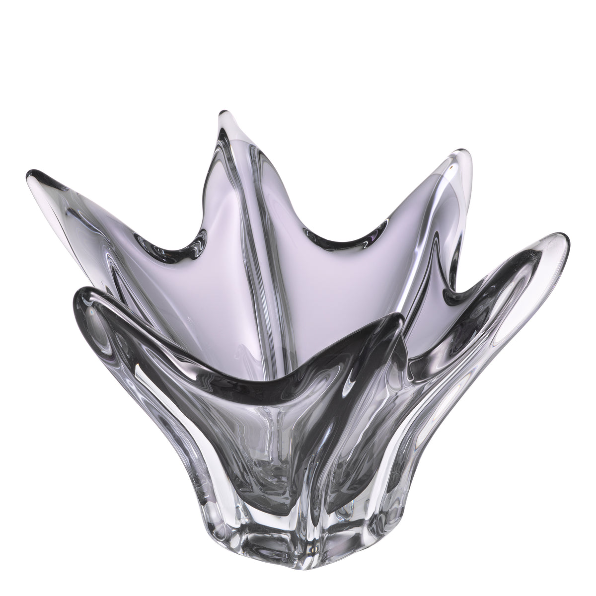 Bowl Sutter grey glass by Eichholtz