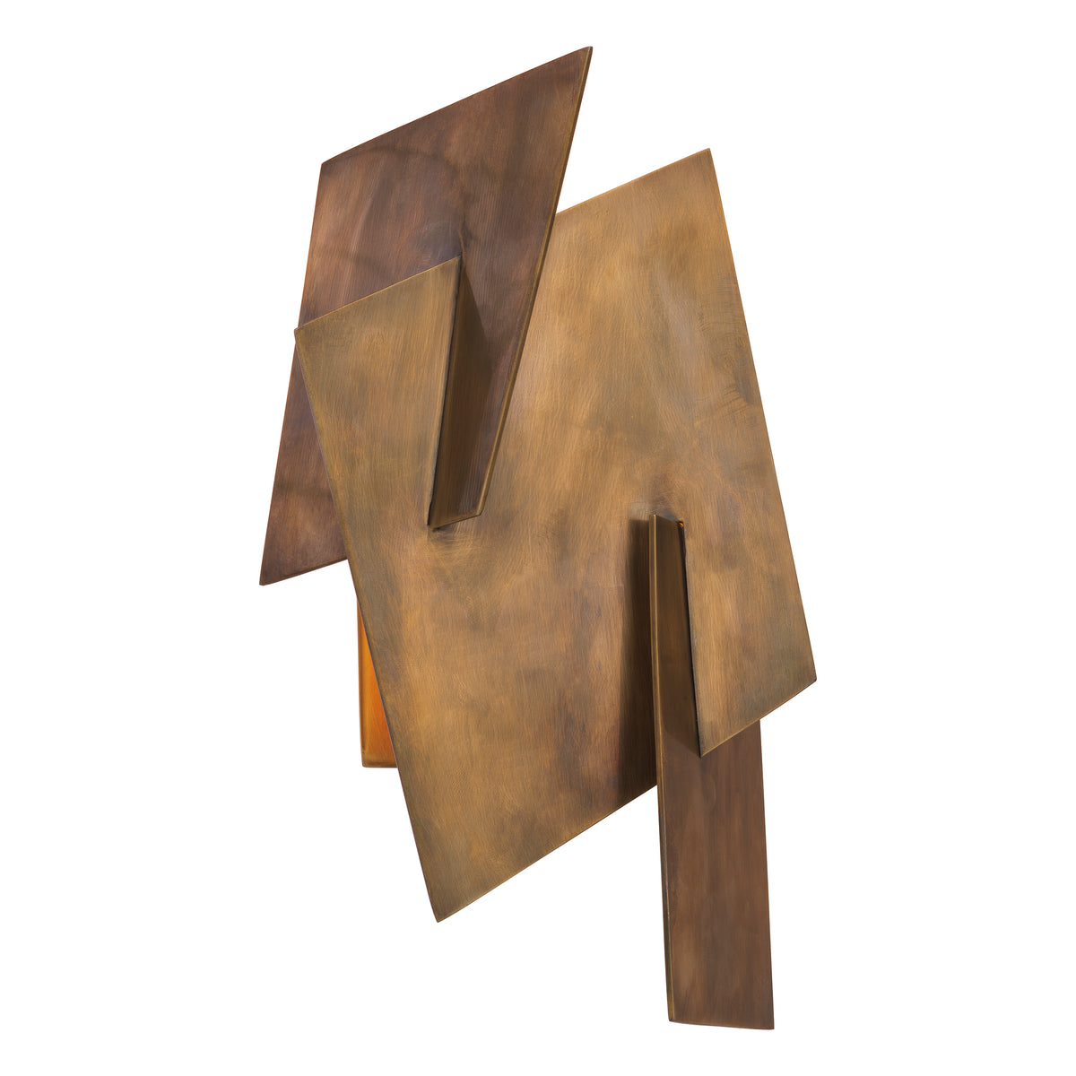 Wall Lamp Origami vintage brass finish by Eichholtz