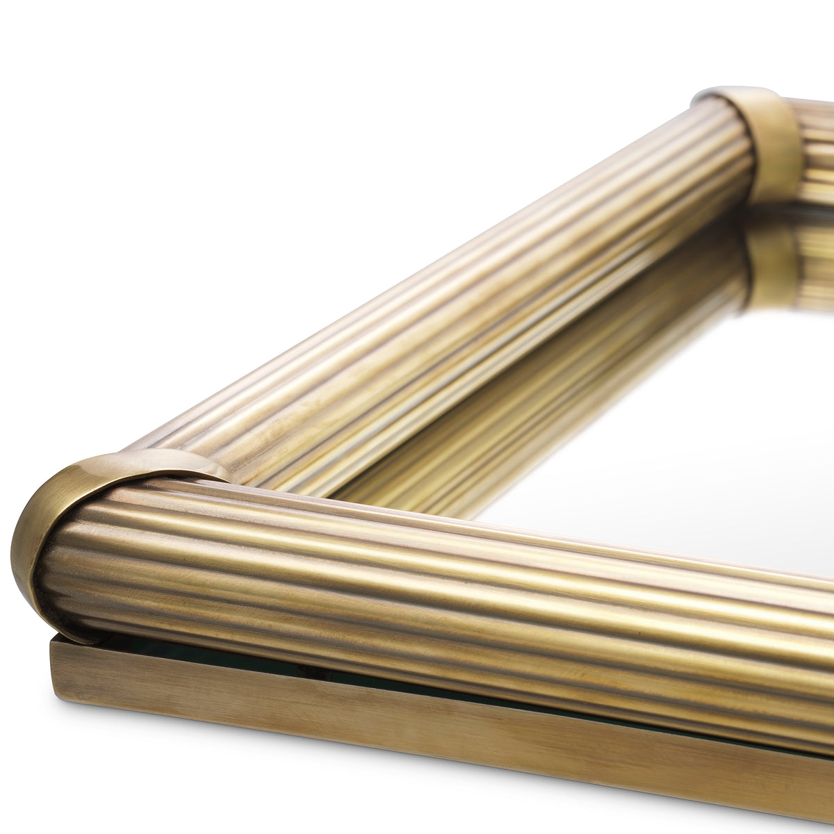 Tray Lenora vintage brass finish by Eichholtz