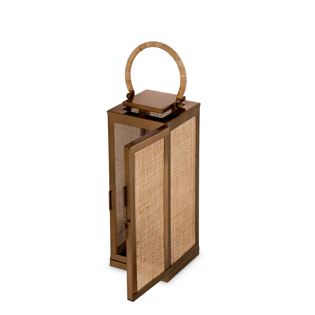 Hurricane Georgian L vintage brass finish bamboo handle by Eichholtz