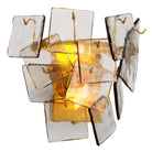Wall Lamp Biltmore antique brass finish light smoke glass by Eichholtz