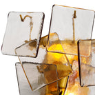 Wall Lamp Biltmore antique brass finish light smoke glass by Eichholtz