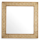 Mirror Mellot square vintage brass finish by Eichholtz