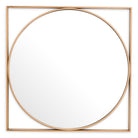 Mirror Montauk brushed brass finish by Eichholtz