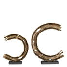 Object Elvaston antique brass finish set of 2 by Eichholtz