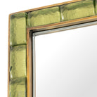 Mirror Torino vintage brass finish handmade glass by Eichholtz