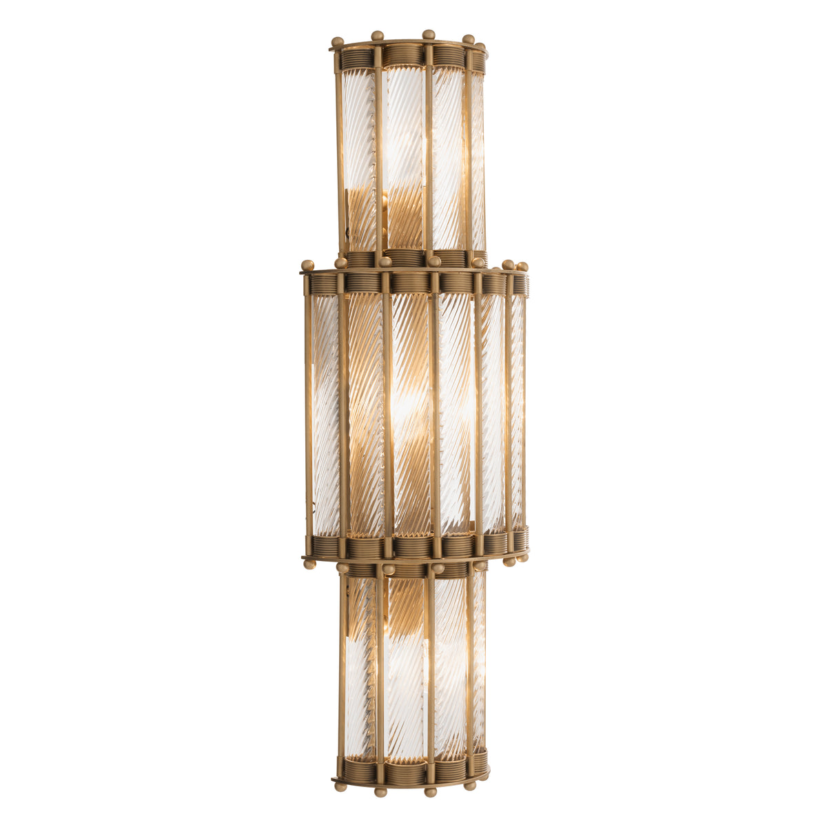 Wall Lamp Tiziano XL antique brass finish by Eichholtz