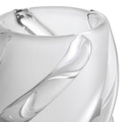 Vase Celestino S frosted white glass by Eichholtz