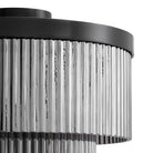 CDJ Wall Lamp Andromeda bronze highlight finish smoke glass by Eichholtz