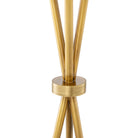 CDJ Table Lamp Izzy antique brass finish alabaster by Eichholtz