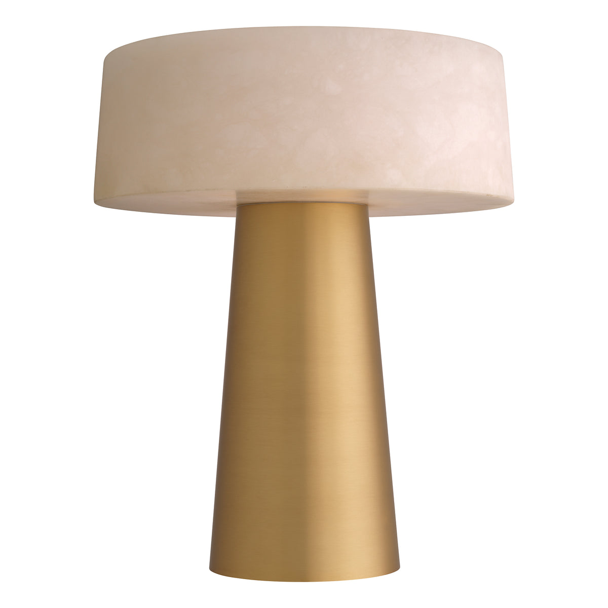 Table Lamp Cinco antique brass finish alabaster by Eichholtz