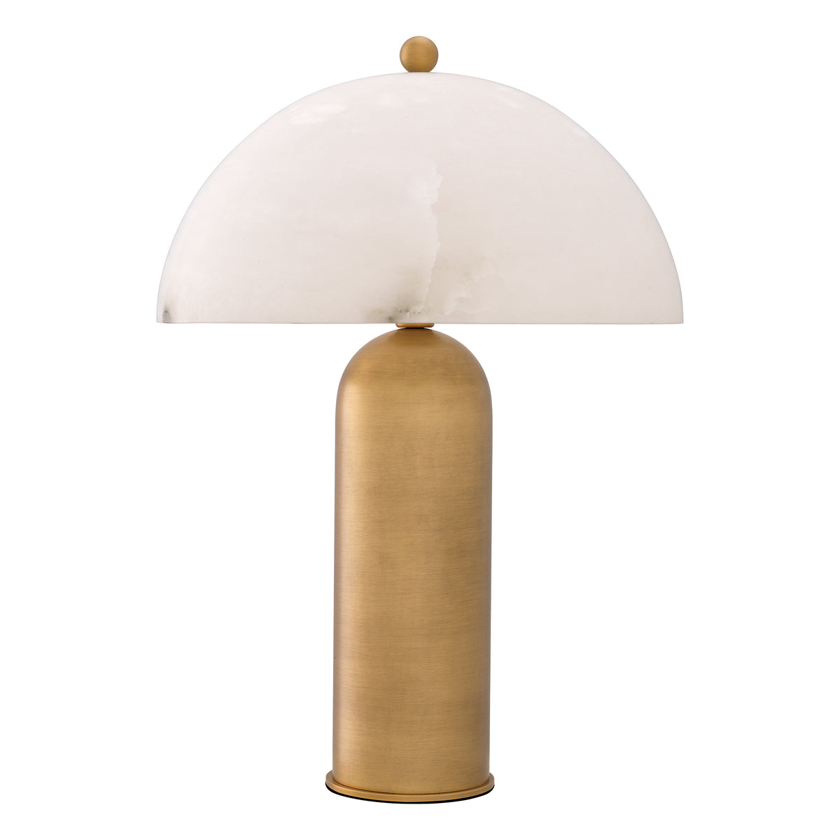Table Lamp Lorenza antique brass finish alabaster by Eichholtz