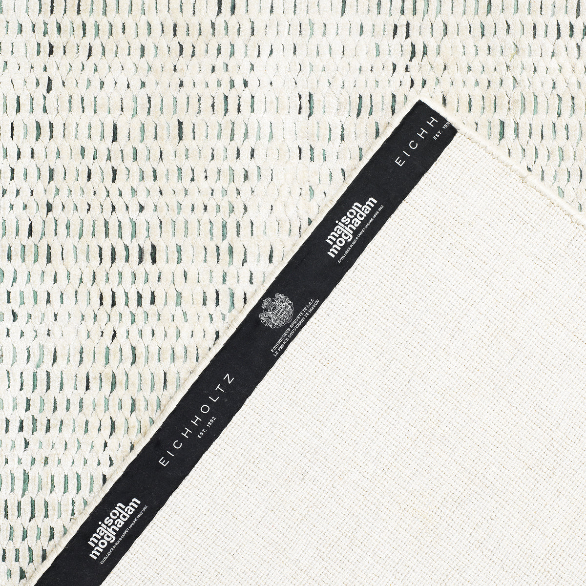 Rug Langdon grey white 300 x 400 cm by Eichholtz