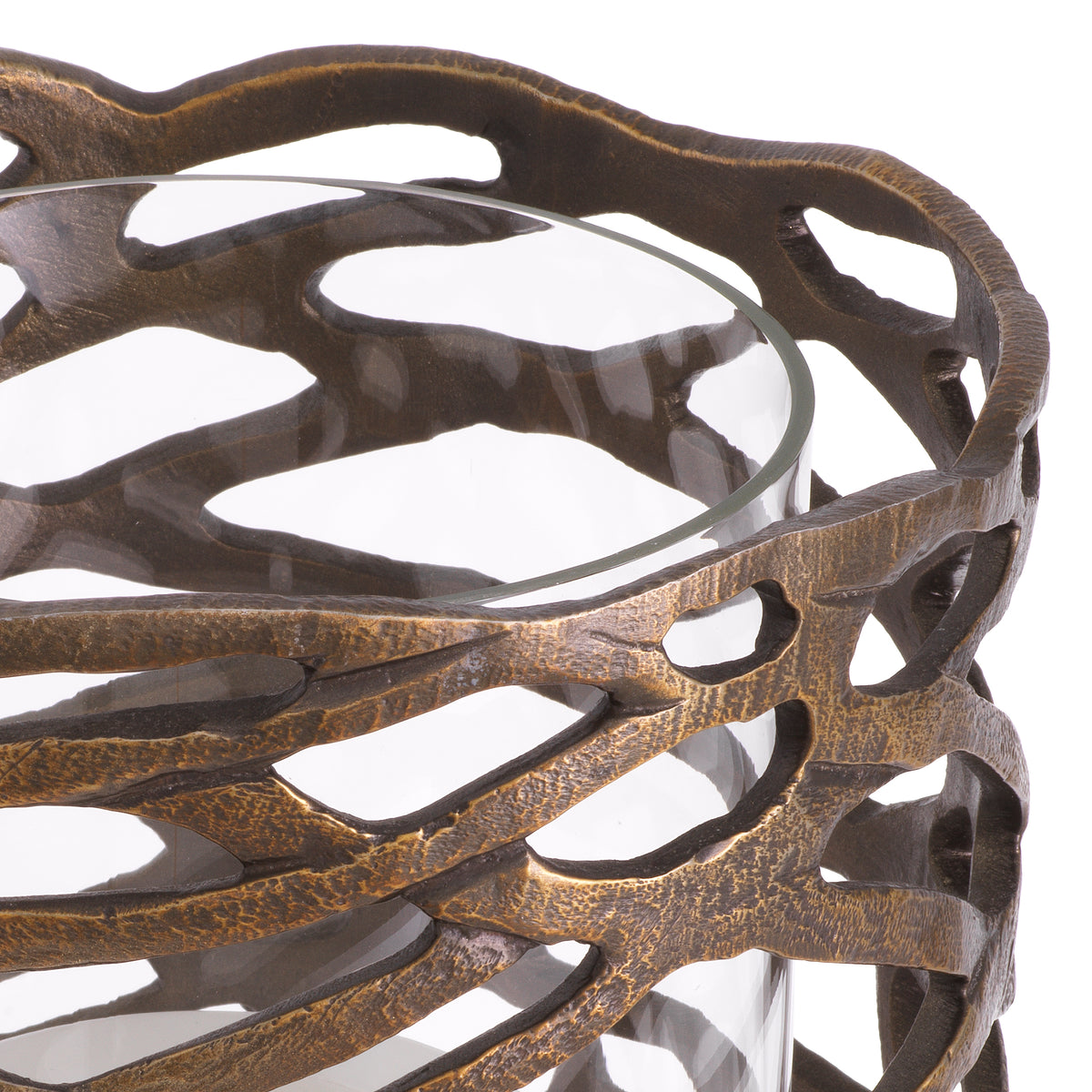 Hurricane Lanai S vintage brass finish by Eichholtz