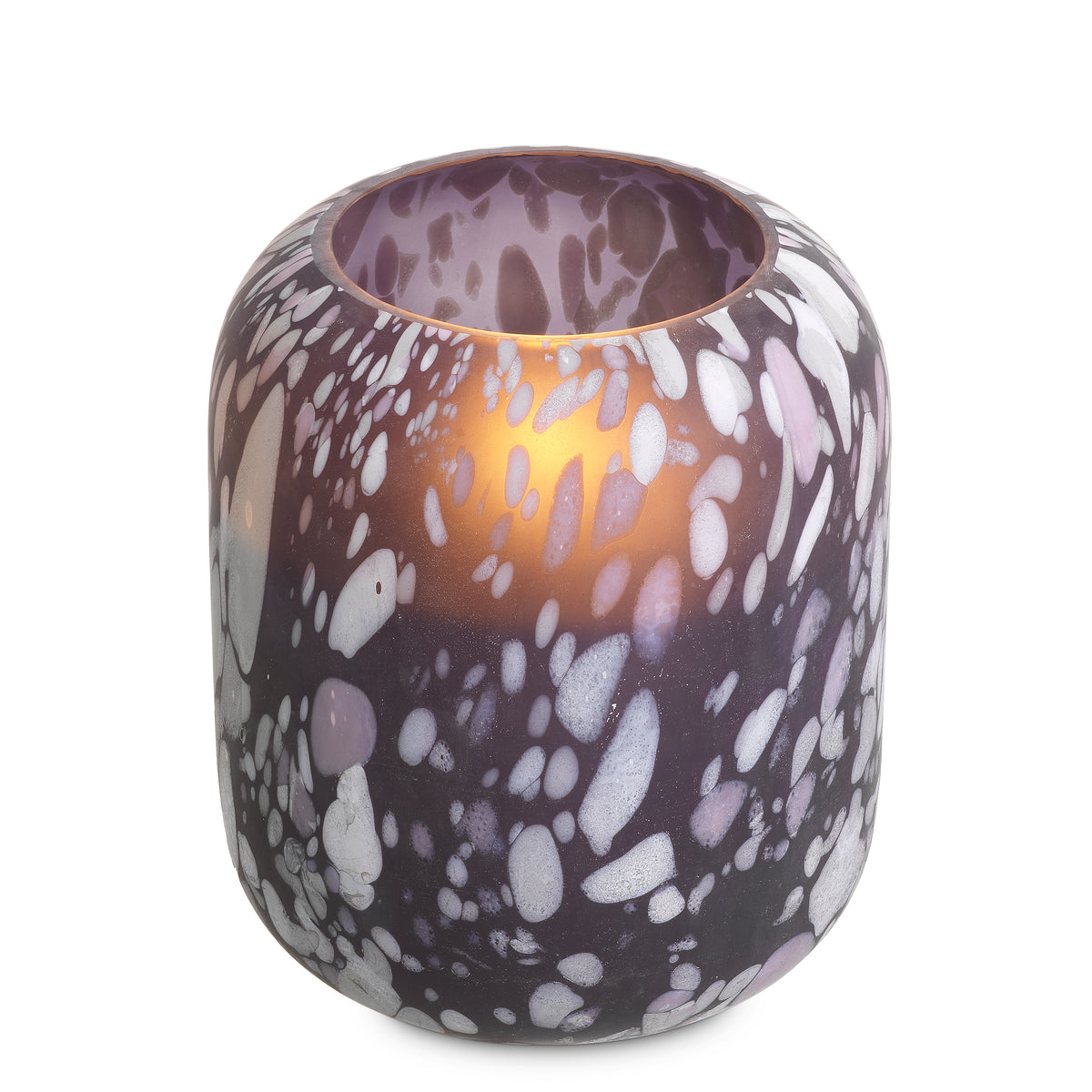 Vase Foxdale S multi colour glass by Eichholtz
