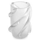 Vase Celestino M frosted white glass by Eichholtz