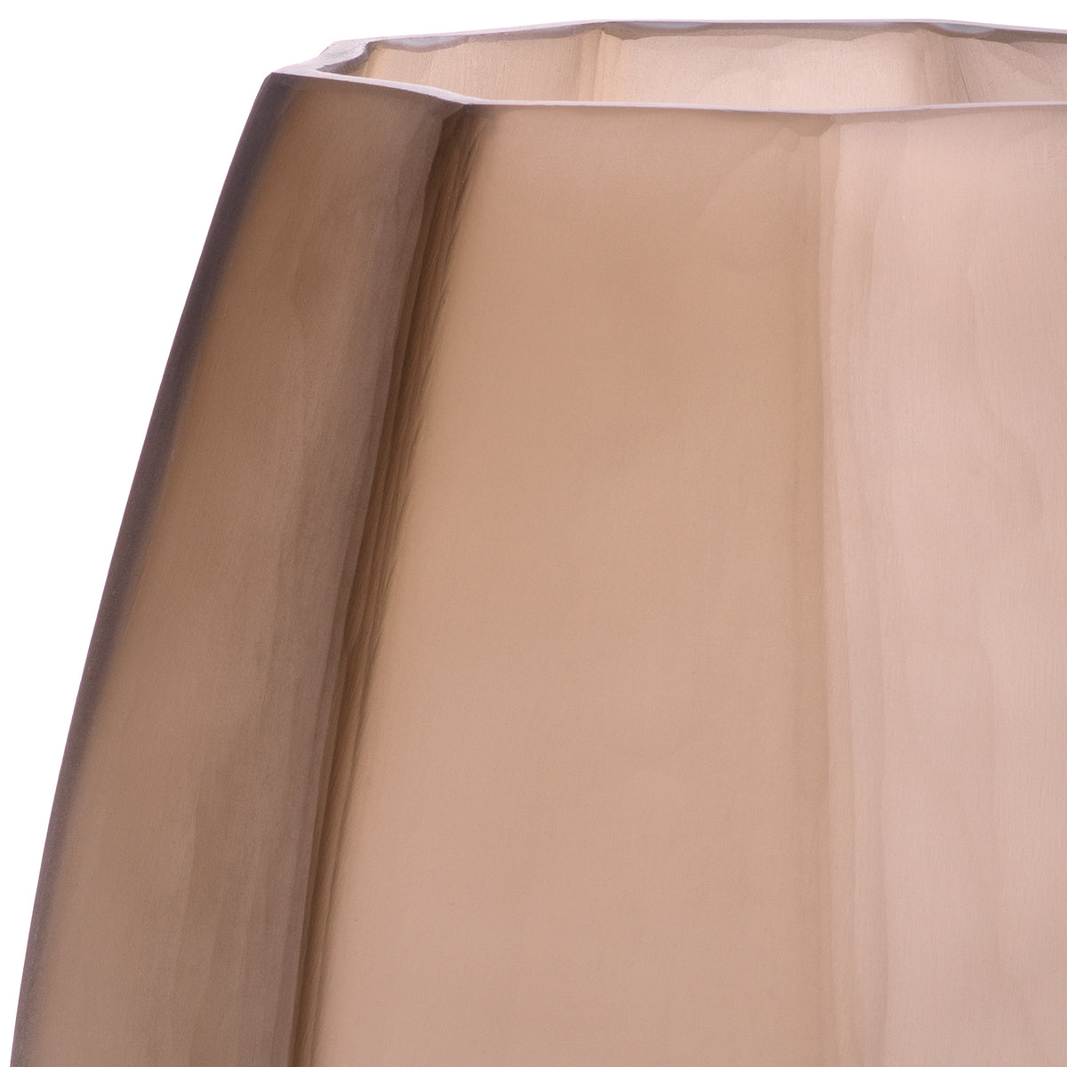 Vase Tiara S brown glass by Eichholtz