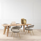 Tray Ugo travertine bronze highlight finish by Eichholtz