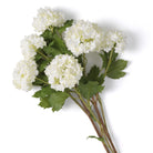 Bouquet of Hydrangeas snowball white real touch 36 pcs by Eichholtz