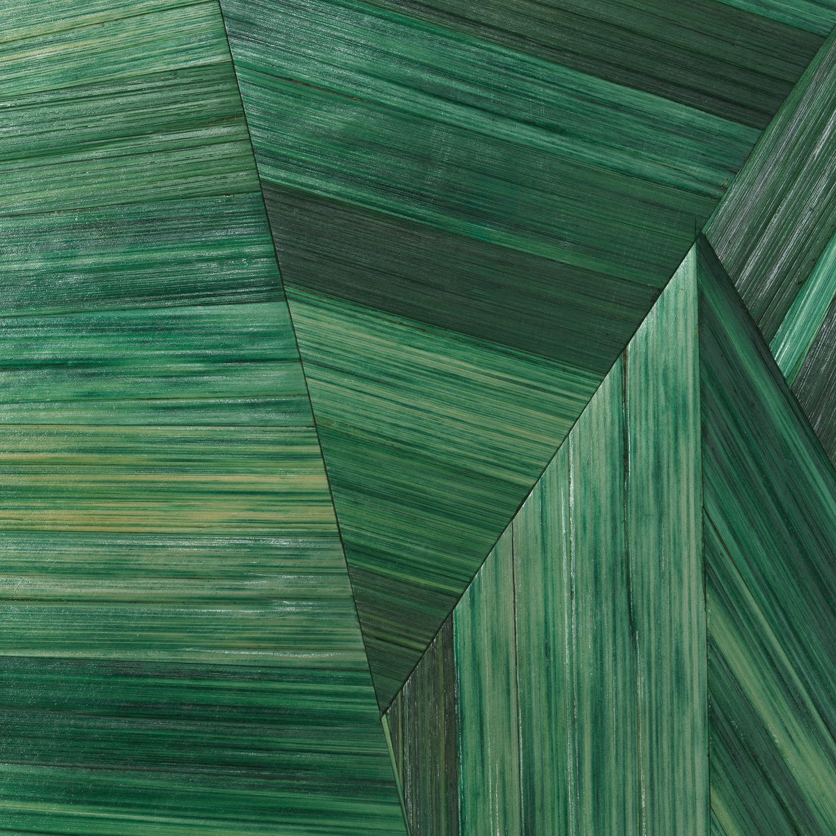 Mirror Cassara straw marquetry green by Eichholtz