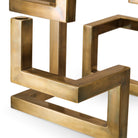 Candle Holder Skyline vintage brass finish by Eichholtz