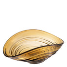 Bowl Pheadra L brown glass by Eichholtz